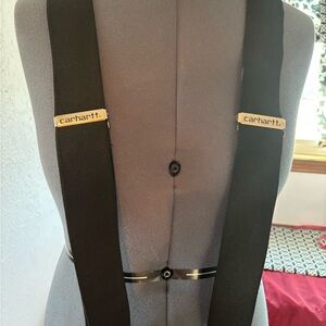 Utility Carhartt Black Suspenders